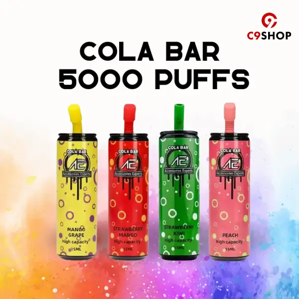 cola bar 5000 puffs
