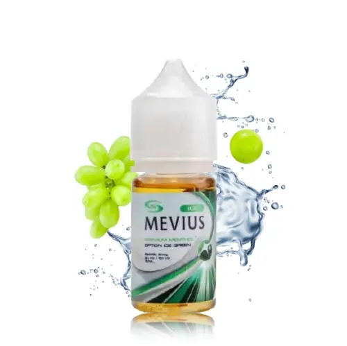mevius salt option ice green grapes 30ml