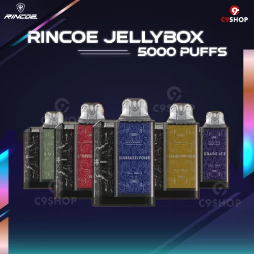 rincoe jellybox disposable pod 5000 puffs