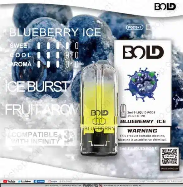 bold infinity blueberry