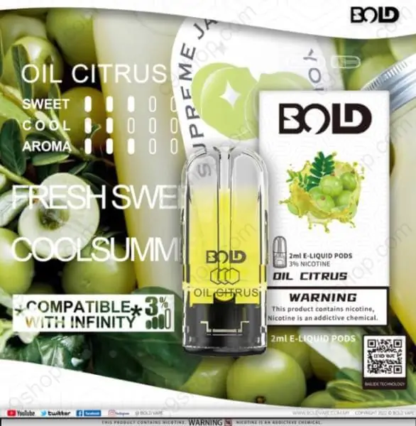 bold infinite oil citrus