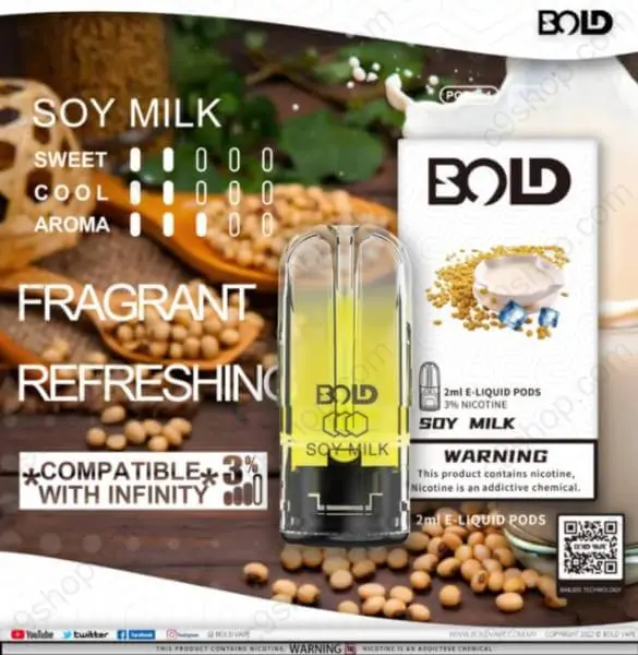 bold infinite soy milk