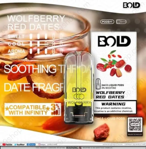 bold infinite wolfberry red dates