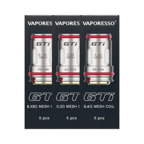 vaporesso gti replacement mesh coil (5pcspack)